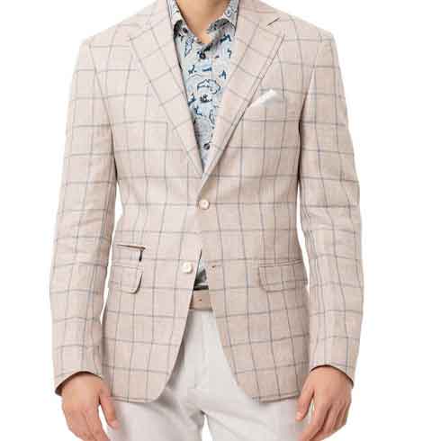 HighStreet Co. Two-Piece Formal Suit - Navy Blue