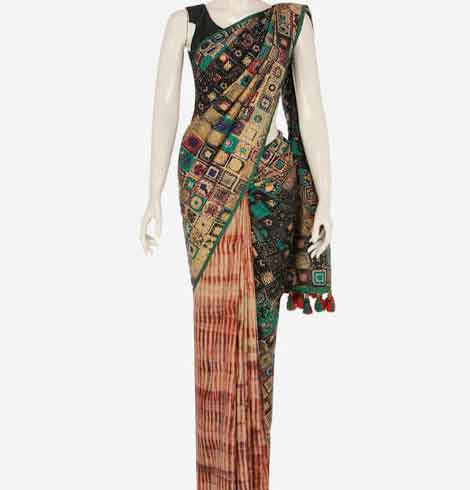 Tarang Traditional Zari Work Lehenga - Ivory White